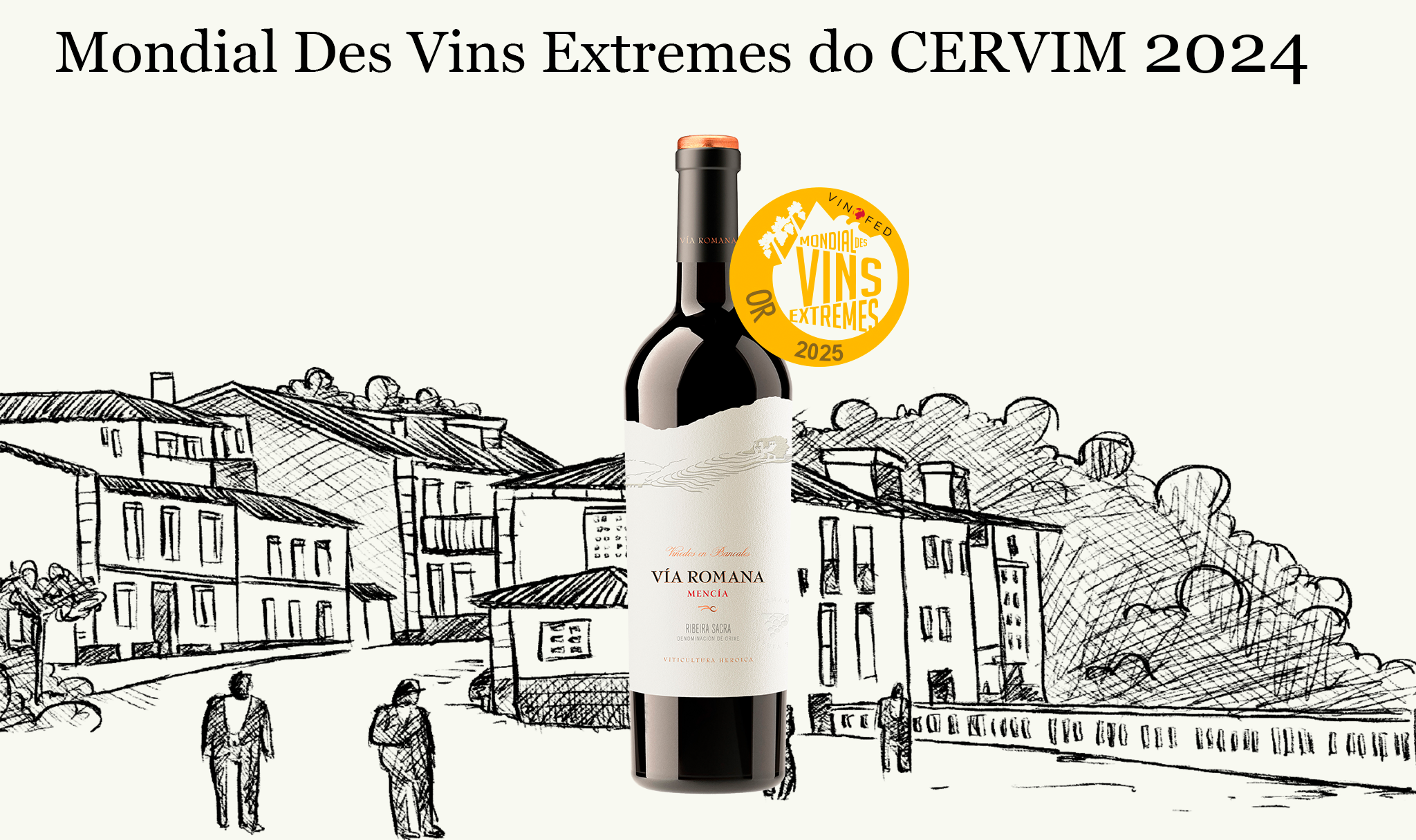 ¡Oro en Mondial des Vins Extremes do CERVIM!